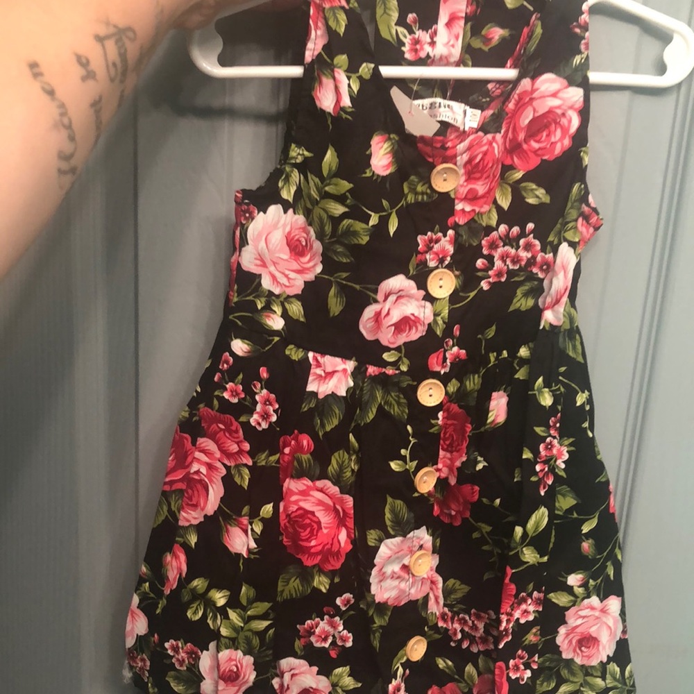 Rose boho Sun dress